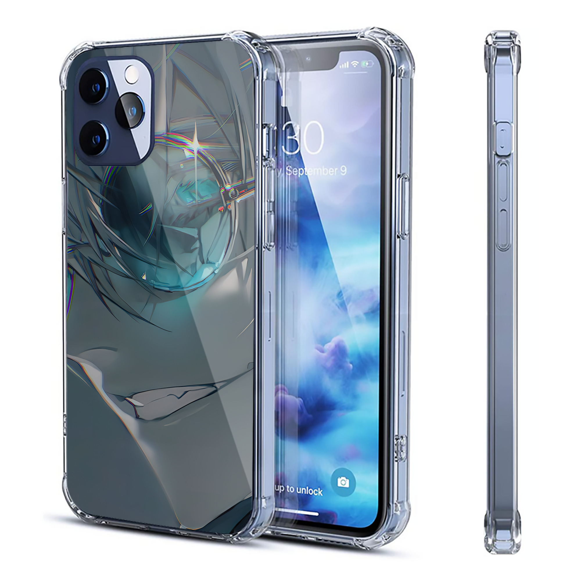 （画像用） SPY×FAMILY间谍家家酒 【iPhone 12シリーズ対応】透明スマホケース（クリアソフトケース）